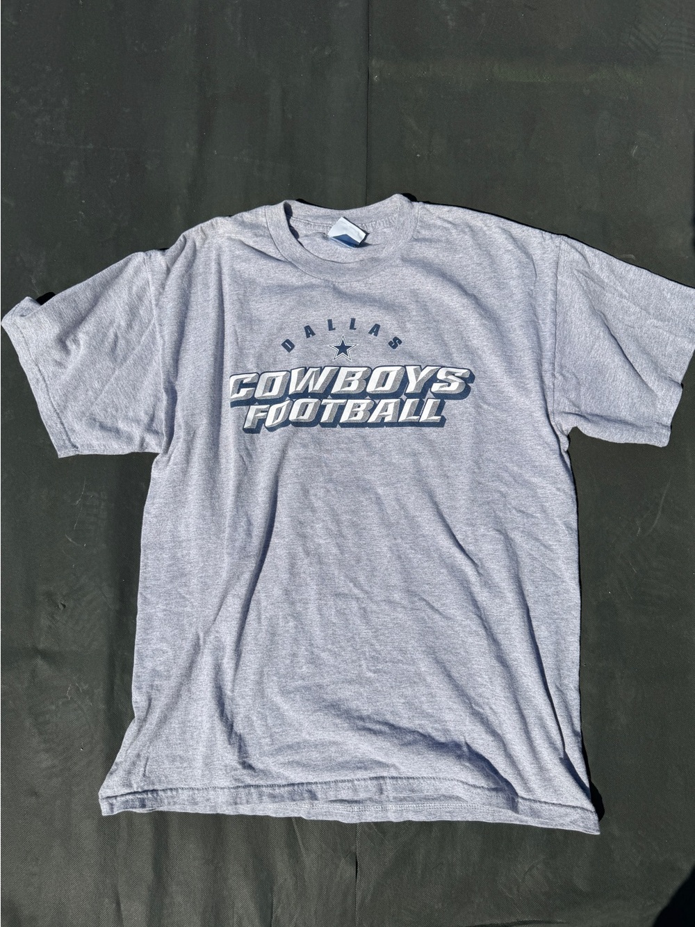 NFL Dallas Cowboys Light Gray Short Sleeve Tee